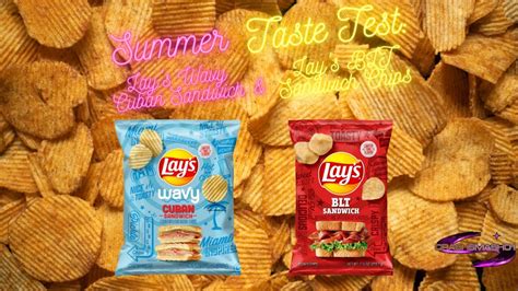 Summer Taste Test Lay S Cuban Chips Blt Chips Youtube