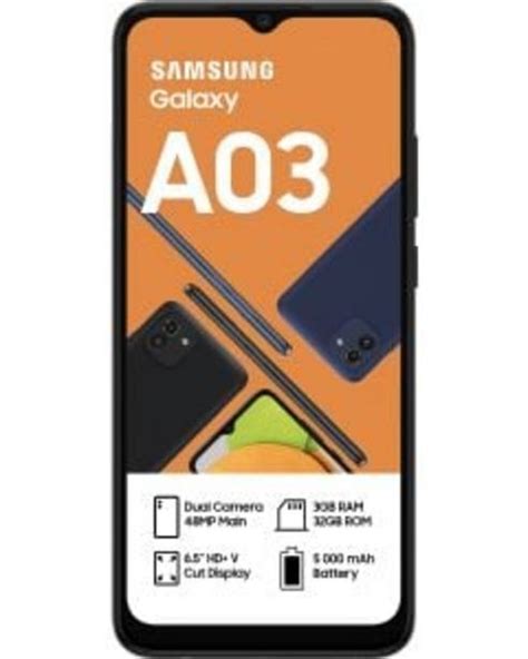 Samsung Galaxy A03 Dual Sim Black Offer At Hifi Corp