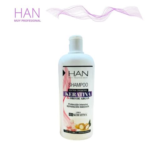 HAN COLOR Sh Alfa Keratina Y Argan X 500 Cc Jempro