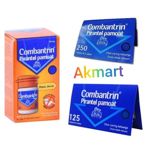 Jual Combantrin Syrup Sirup Cair 10 Ml Obat Cacing Anak Rasa Jeruk