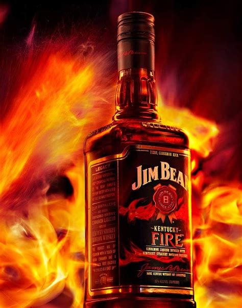 Whisky Jim Beam Fire Jim Beam Canela