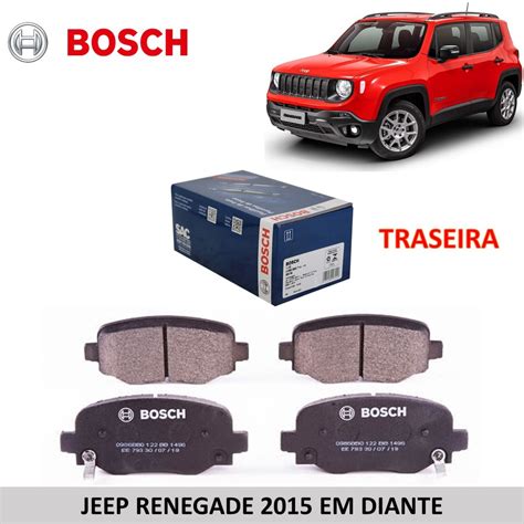 Pastilha Freio Traseiro Original Bosch Jeep Renegade 2021 Submarino