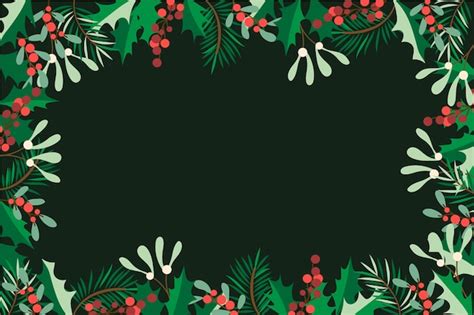 Free Vector Hand Drawn Christmas Background