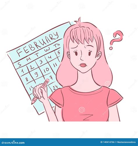 Periods Cartoons Illustrations Vector Stock Images Pictures