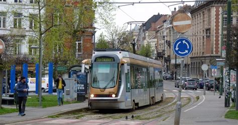 Tram Bn Acec T Stib Mivb In Brussels Photo