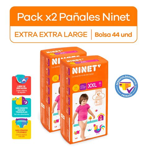 Pack Pa Ales Ninet Bebe Talla Xxl Inkafarma