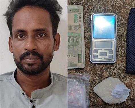 MDMA Worth Rs 2 5 Lakh Seized From Kerala Drug Peddler In Mangaluru