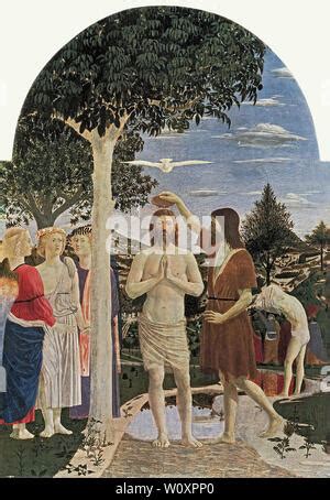 Il Battesimo Di Cristo Piero Della Francesca Ottobre