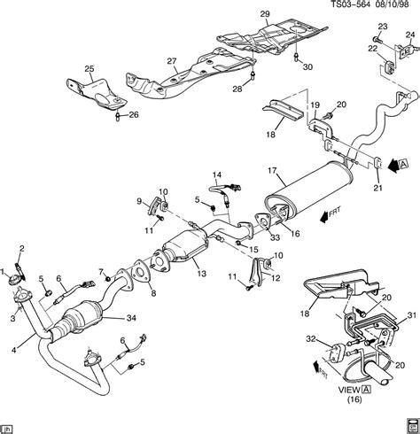 Understanding The Chevy Blazer Exhaust System A Detailed Diagram