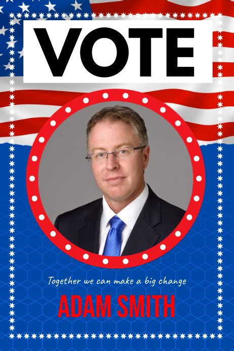 Vote Poster Template Postermywall