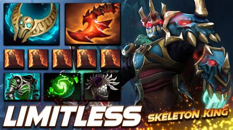 Limitless Wraith King Skeleton Boss Dota 2 Pro Gameplay Watch