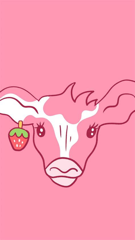 100 Strawberry Cow Wallpapers