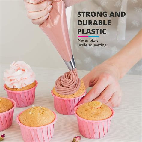 100pcs Disposable Piping Bags Extra Thick Anti Burst Pastry Bags