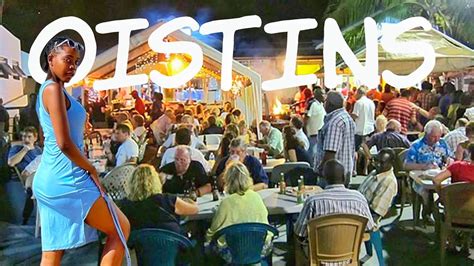 Crazy Nightlife At Oistins Fish Fry In Barbados! - YouTube