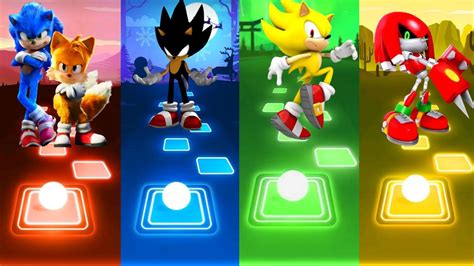 Sonic Tails Hedgehog Vs Dark Sonic Vs Super Sonic Vs Matal Knuckles