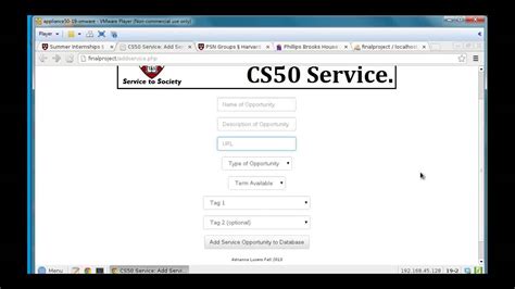 Cs50 Service Youtube