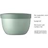 Amazon Mepal Ellipse Snackpot Pp Nordic Denim Ml Home Kitchen