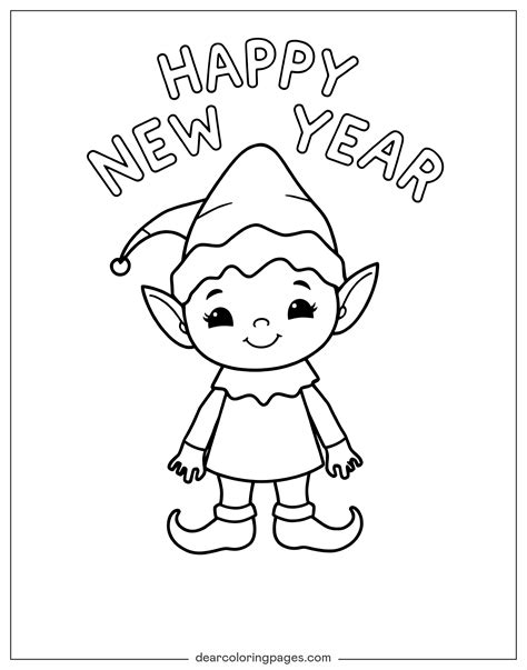 Elf Coloring Pages - 10 Free Printable AI-Generated Designs