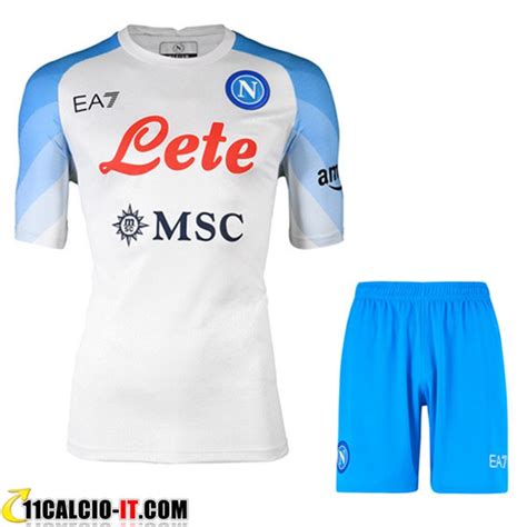 Collezionisti Kit Maglia Ssc Napoli Seconda Pantaloncini