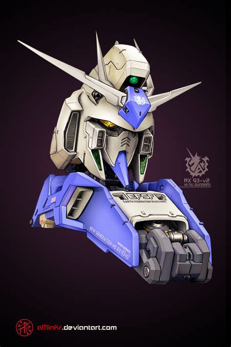 Rx 93 V2 Hi Nu Gundam By Aminkr On Deviantart