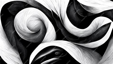 Modern Black And White Abstract Photography