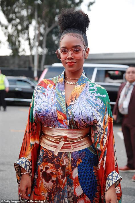 Her Hits The Red Carpet In A Bold And Colorful Kimono Dress At The