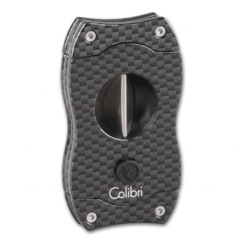 Zigarrencutter Colibri V Cut Kerbschnitt Schwarz Carbon Mm Online