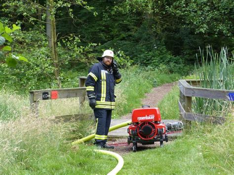 Gesamtübung der Feuerwehren Bomlitz und Walsrode