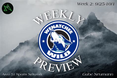 Wenatchee Wild Weekly Preview: Week 2 - Area 51 Sports Network