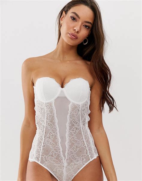 Fashion Forms Lace Backless Strapless Bridal Body in White - Lyst