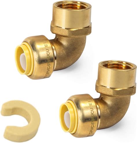 Pieces Xfitting Push Fit Female Adapter Npt Threaded Amazon