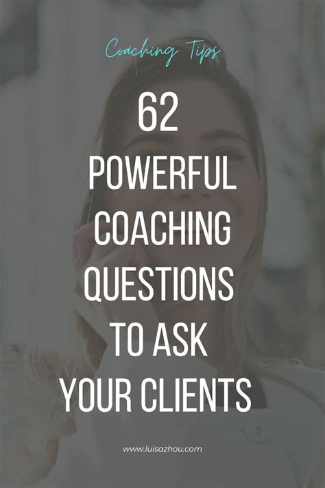 62 Best Coaching Questions You Need To Ask Your Clients