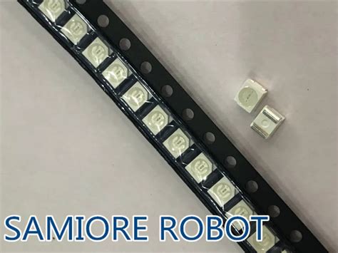 SAMIORE ROBOT 1000pcs Purple UV POWER TOP 1210 3528 UV SMD SMT PLCC 2