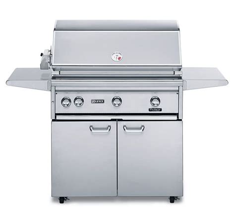 Freestanding Gas Grills Lynx 36 Freestanding Grill With Rotisserie L36fr 1