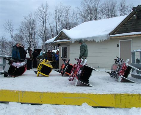 Bobsleds On Deck And Ready To Race At Mt Van Hoevenberg Olympic