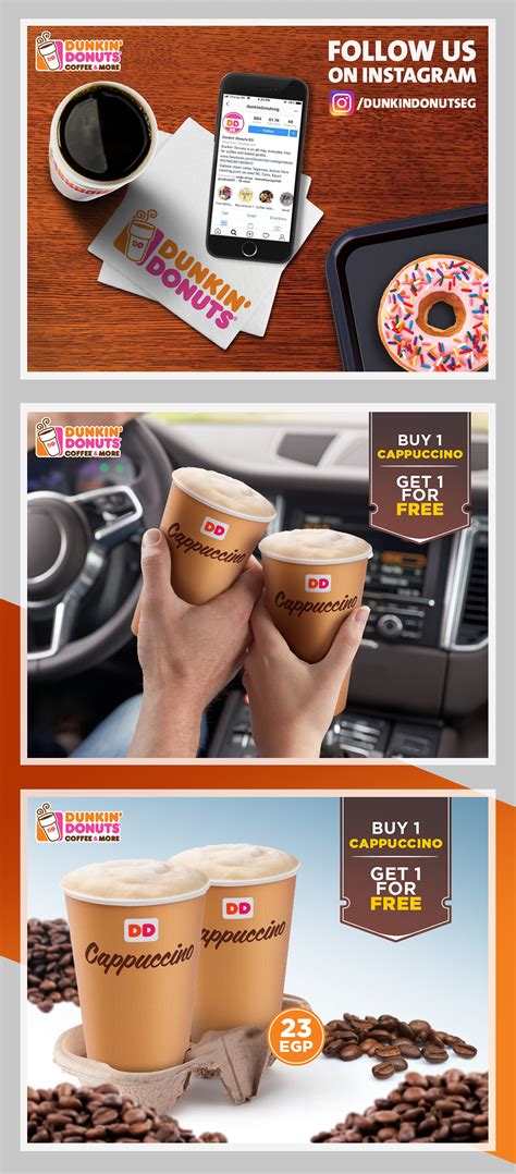 Dunkin Donuts Social Media On Behance