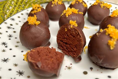 Chocolate Orange Truffles - Working Against Gravity