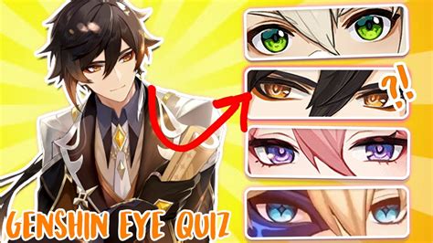 39 Guess The Genshin Character By Their Eyes Aspenaarran