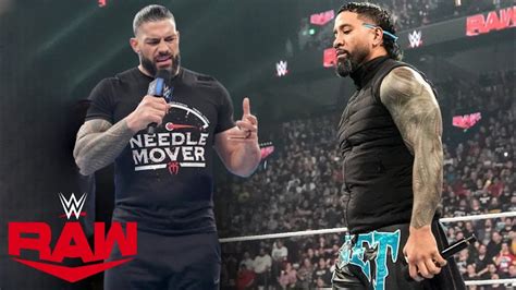 Omgroman Reigns Returns On Raw Joined Jey Uso On Raw Highlights