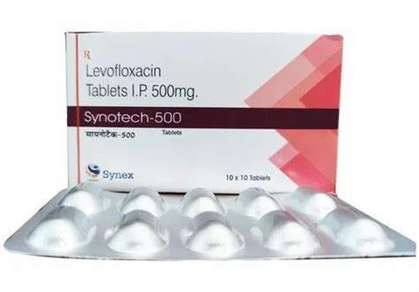 Levofloxacin Tablets I P 500 Mg At Best Price In Ahmedabad Synex Global Services Llp