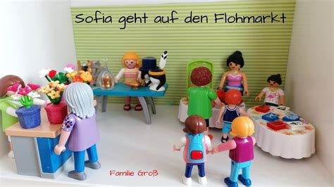 Playmobil Film Deutsch Sofia Geht Auf Den Flohmarkt Familie Gro In