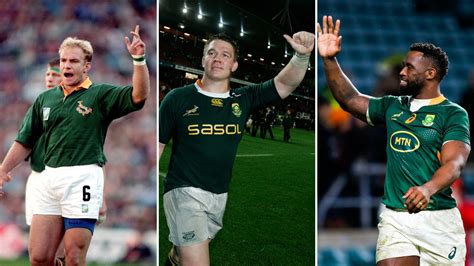 Springboks: Newspaper ranks the 30 greatest players of the past 40 years : PlanetRugby