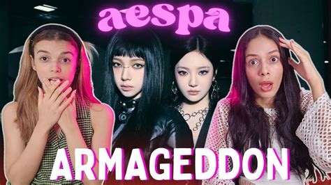 SISTERS REACTS TO aespa 에스파 Armageddon MV Dance Practice YouTube