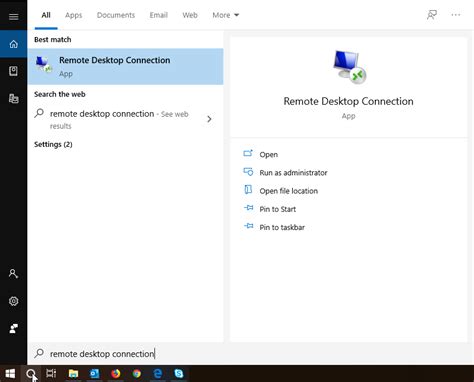 how to connect to a desktop remotely