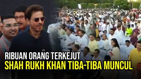 Sembuh Dari Stroke Shah Rukh Khan Hadiri Acara Pengambilan Sumpah