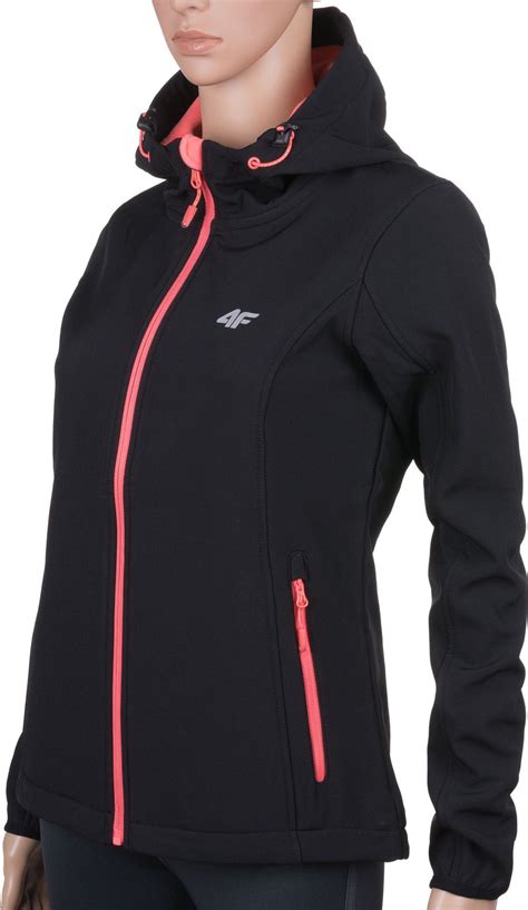 Softshell Damski T4Z16 SFD001 4F Czarny Sport Shop Pl