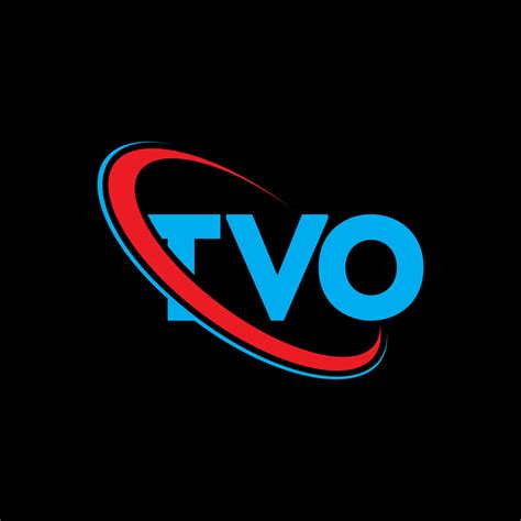 Logotipo De Tvo Tvo Carta Diseño Del Logotipo De La Letra Tvo