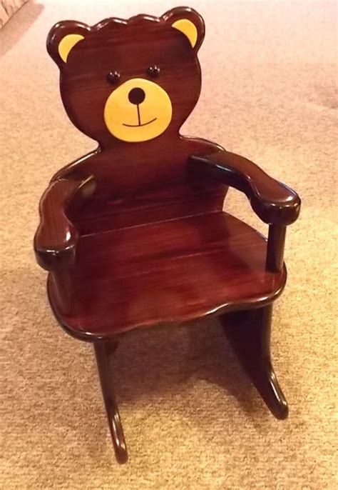 Handcrafted Teddy Rocking Chair 835