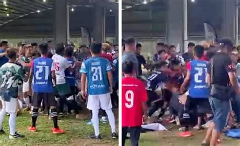 18 Ditahan Bergaduh Ketika Perlawanan Futsal Sabah Post