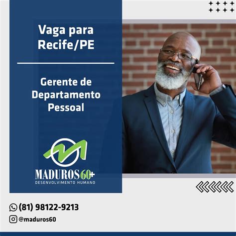 Vaga Assistente Departamento Pessoal Maduros Recrutamento Sele O